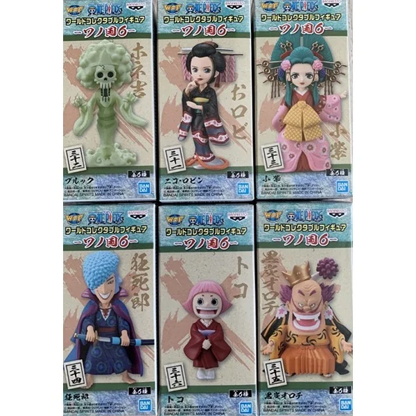 Banpresto (ครบ Set 6 กล่อง) WCF One Piece World Collectable Figure - Wanokuni 6 4983164170429 (Figure) Banpresto (ครบ Set 6 กล่อง) WCF One Piece World Collectable Figure - Wanokuni 6 4983164170429 (Figure)