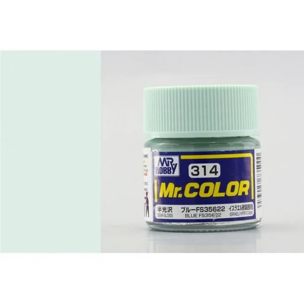 Mr.Hobby Mr.Color C314 Blue FS35622 Semi-Gloss (10ml) 4973028735000 (สี) Mr.Hobby Mr.Color C314 Blue FS35622 Semi-Gloss (10ml) 4973028735000 (สี)