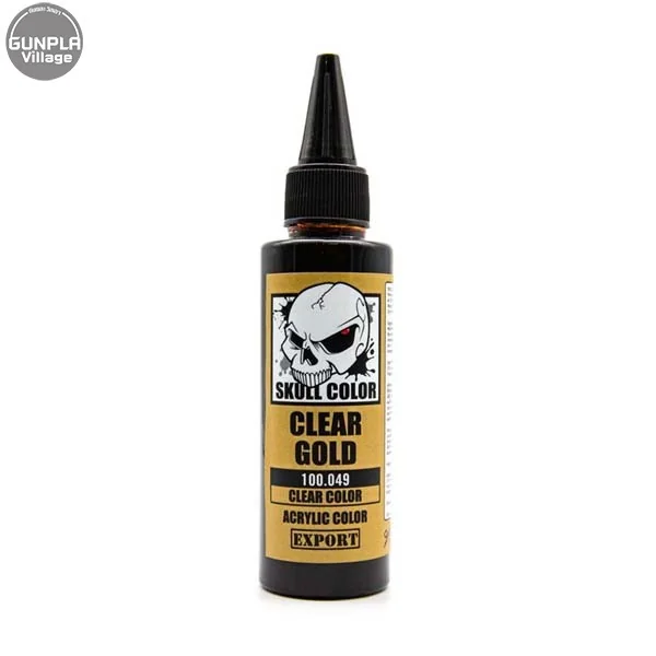 Skull Color 100.049 Clear Gold 60 ml (Clear Color) 8853100903496 (สี) Skull Color 100.049 Clear Gold 60 ml (Clear Color) 8853100903496 (สี)