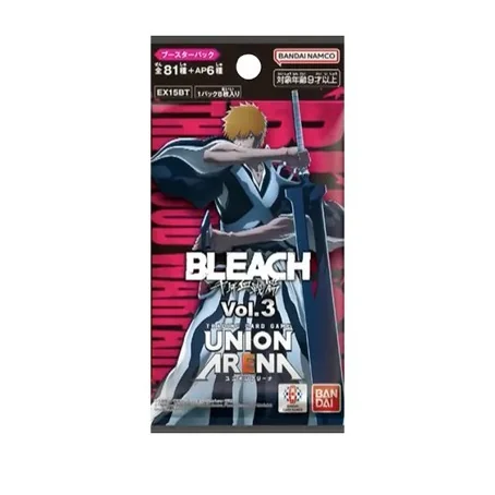 Bandai Union Arena Booster Box EX15BT Bleach Vol.3 แบบกล่อง (16 ซอง) 4582770066579 (การ์ด)