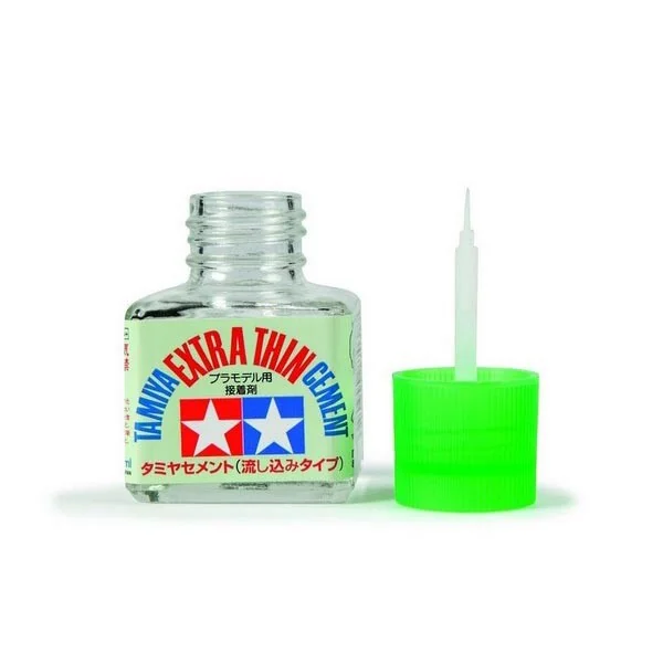 Tamiya Extra Thin Cement 87038 (กาวฝาเขียว) 4950344870387 4950344071258 (Tool)
