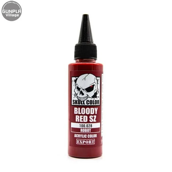 Skull Color 100.028 Bloody Red SZ 60 ml (Robot) 8853100903281 (สี) Skull Color 100.028 Bloody Red SZ 60 ml (Robot) 8853100903281 (สี)