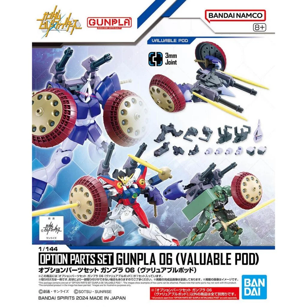 Bandai Option Parts Set Gunpla 06 (Valuable Pod) 4573102671431 (Plastic Model)