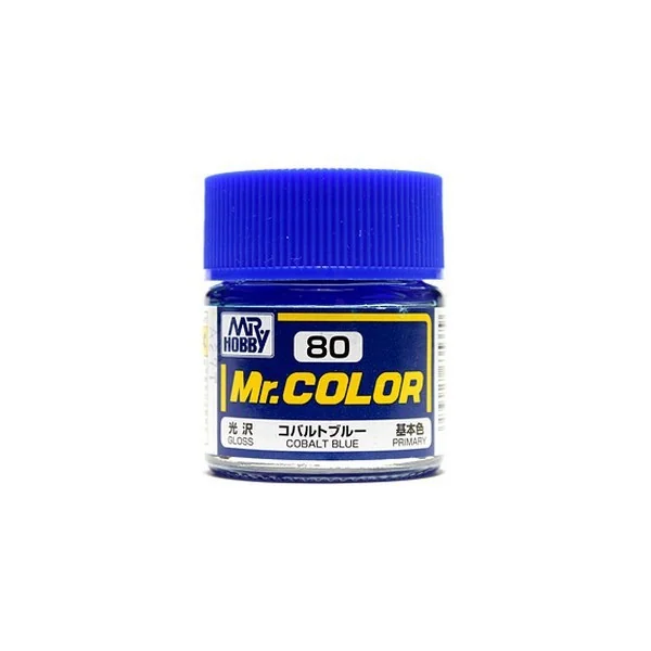 Mr.Hobby Mr.Color C80 Cobalt Blue Gloss (10ml) 4973028635379 (สี) Mr.Hobby Mr.Color C80 Cobalt Blue Gloss (10ml) 4973028635379 (สี)