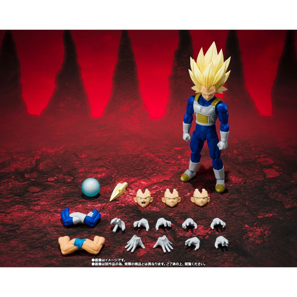 [Pre Order 02/2570] Bandai S.H.Figuarts Super Saiyan 3 Vegeta Daima 4573102736383 (Action Figure)
