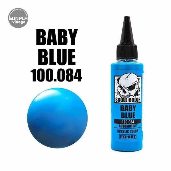 Skull Color 100.084 Baby Blue 60 ml Automotive 8853100903847 (สี)
