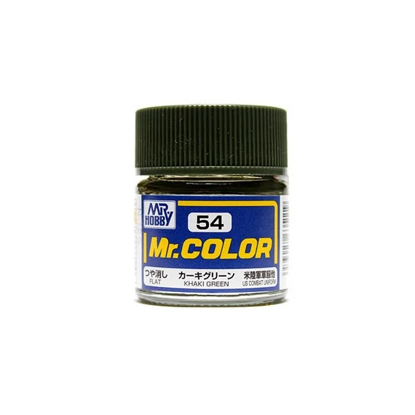 Mr.Hobby Mr.Color C54 Khaki Green Flat (10ml) 4973028635119 (สี) Mr.Hobby Mr.Color C54 Khaki Green Flat (10ml) 4973028635119 (สี)