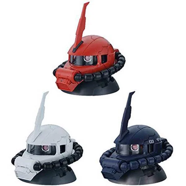 Bandai Gundam Exceed Model Zaku Head Set 2 (ยกเซ็ต 3 หัว) 4549660134831 (Plastic Model) Bandai Gundam Exceed Model Zaku Head Set 2 (ยกเซ็ต 3 หัว) 4549660134831 (Plastic Model)