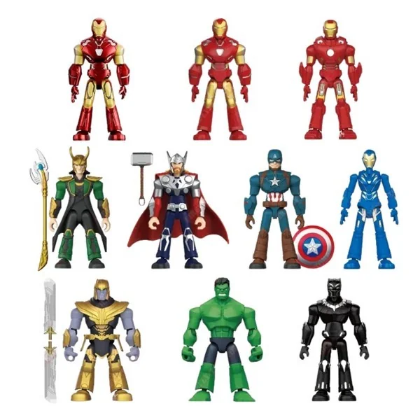 Blokees (สุ่ม 1 / จาก 10 แบบ) Marvel Infinity Saga 81110 Galaxy Version 01 Super Alliance 858050008619 (Plastic Model)