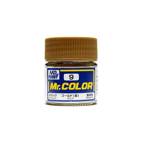 Mr.Hobby Mr.Color C9 Gold (10ml) 4973028535686 (สี) Mr.Hobby Mr.Color C9 Gold (10ml) 4973028535686 (สี)