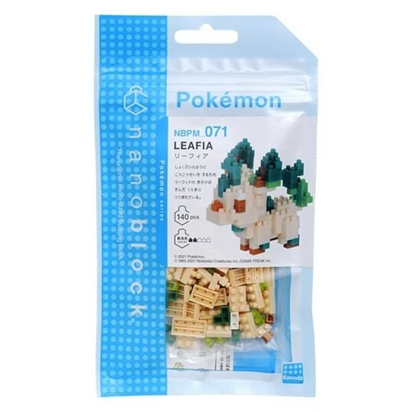Kawada nanoblock NBPM_071 Leafia (Leafeon) 4972825220061 (นาโนบล็อค) Kawada nanoblock NBPM_071 Leafia (Leafeon) 4972825220061 (นาโนบล็อค)