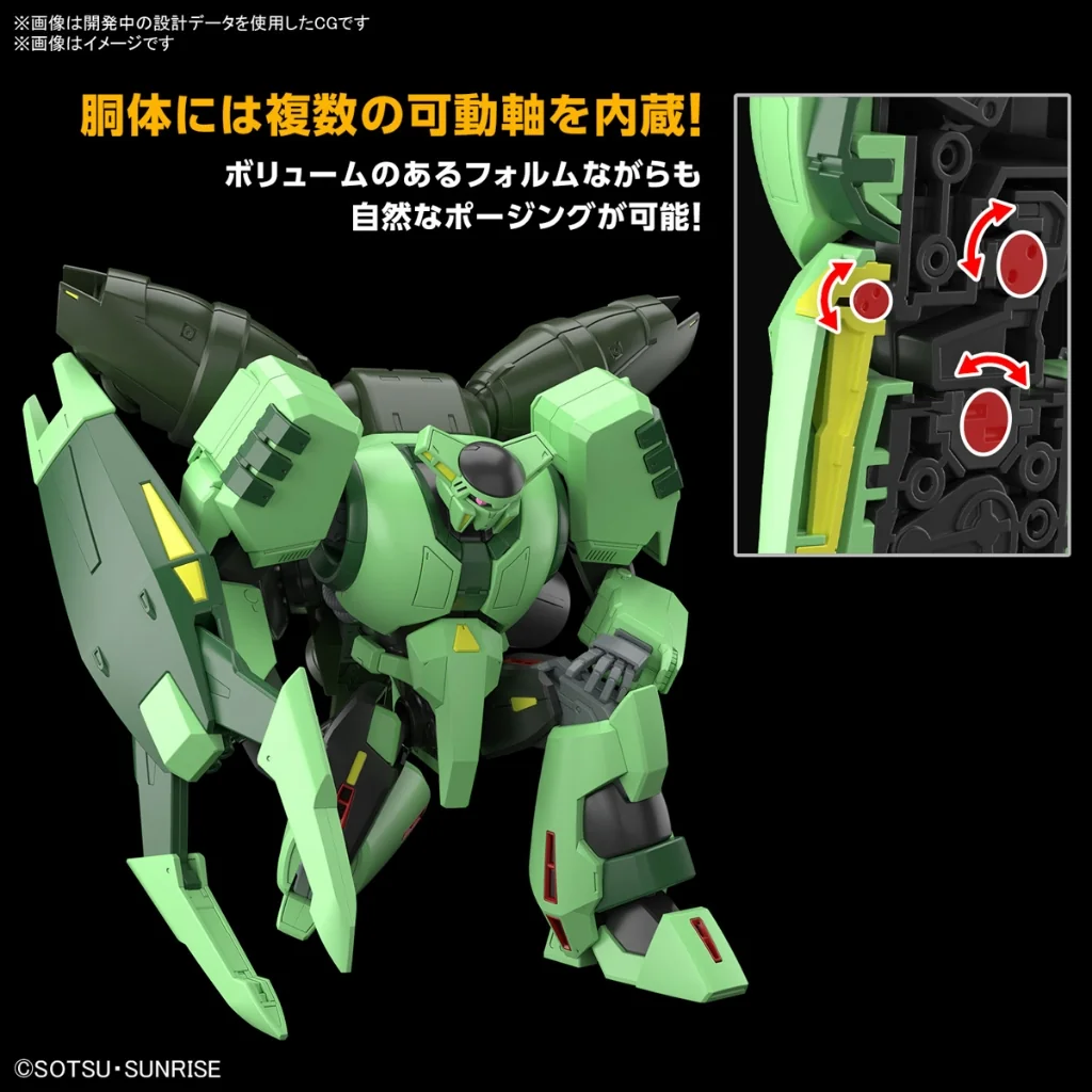 Bandai HG Bolinoak Sammahn 4573102674319 (Plastic Model) Bandai HG Bolinoak Sammahn 4573102674319 (Plastic Model)