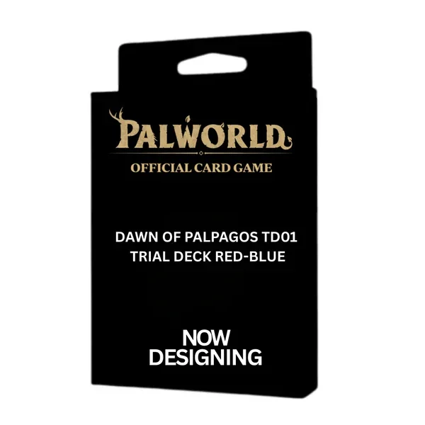 [Pre Order 30/07/2569] Bushiroad Palworld Card Game Trial Deck TD01 Dawn of Palpagos Red Blue (การ์ด)