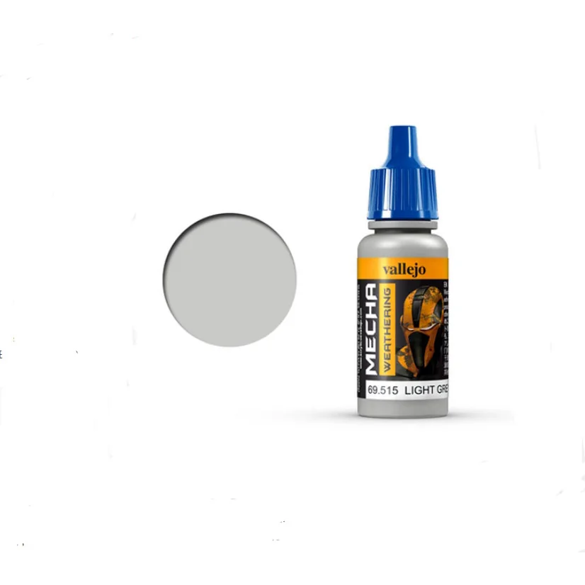 Vallejo Mecha Weathering 69.515 Light Grey Wash 17ml 8429551695152 (สี) Vallejo Mecha Weathering 69.515 Light Grey Wash 17ml 8429551695152 (สี)