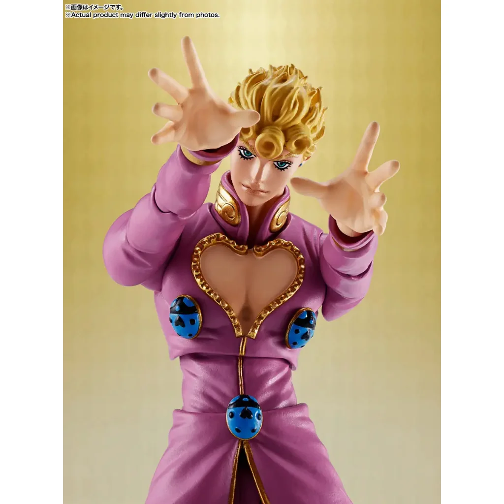[Pre Order 10/2569] Bandai S.H.Figuarts Giorno Giovanna 4573102688194 (Action Figure)