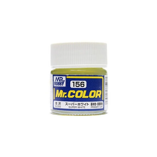 Mr.Hobby Mr.Color C156 Super White Gloss (10ml) 4973028735277 (สี) Mr.Hobby Mr.Color C156 Super White Gloss (10ml) 4973028735277 (สี)