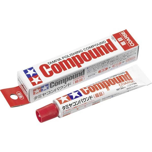 Tamiya 87068 Tamiya Polishing Compound (Coarse) 4950344870684 (Tool) Tamiya 87068 Tamiya Polishing Compound (Coarse) 4950344870684 (Tool)
