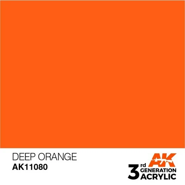 AK 3G Color Deep Orange 17 ml AK11080 8435568303133 AK 3G Color Deep Orange 17 ml AK11080 8435568303133