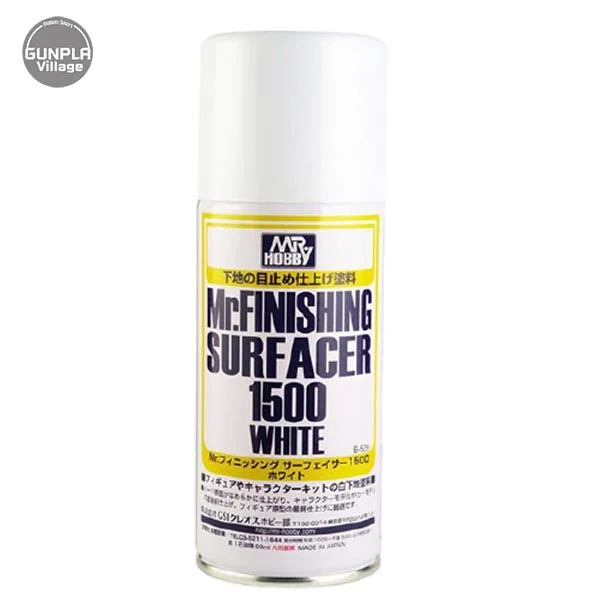 Mr.hobby MR.FINISHING SURFACER 1500 B529 WHITE 4973028631173 (สี) Mr.hobby MR.FINISHING SURFACER 1500 B529 WHITE 4973028631173 (สี)