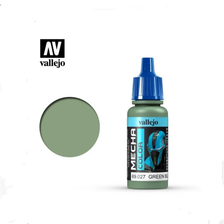 Vallejo Mecha Color 69.027 Green Blue 17ml 8429551690270 (สี) Vallejo Mecha Color 69.027 Green Blue 17ml 8429551690270 (สี)