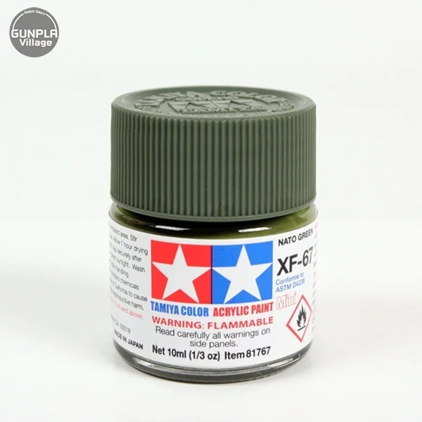 Tamiya 81767 Acrylic Mini XF-67 NATO Green 45035937 (สี) Tamiya 81767 Acrylic Mini XF-67 NATO Green 45035937 (สี)