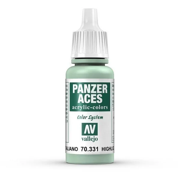 Vallejo Panzer Aces 70.331 Italian Tanker Highlights 17 ml 8429551703314 (สี) Vallejo Panzer Aces 70.331 Italian Tanker Highlights 17 ml 8429551703314 (สี)