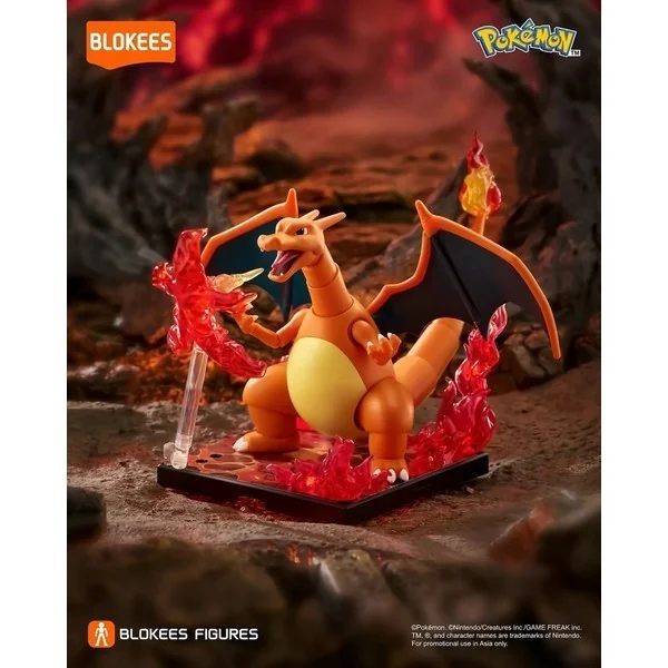 Blokees Pokemon 74104 Pokemon Classic Edition CV-L Charizard 810181530391 (Plastic Model) Blokees Pokemon 74104 Pokemon Classic Edition CV-L Charizard 810181530391 (Plastic Model)