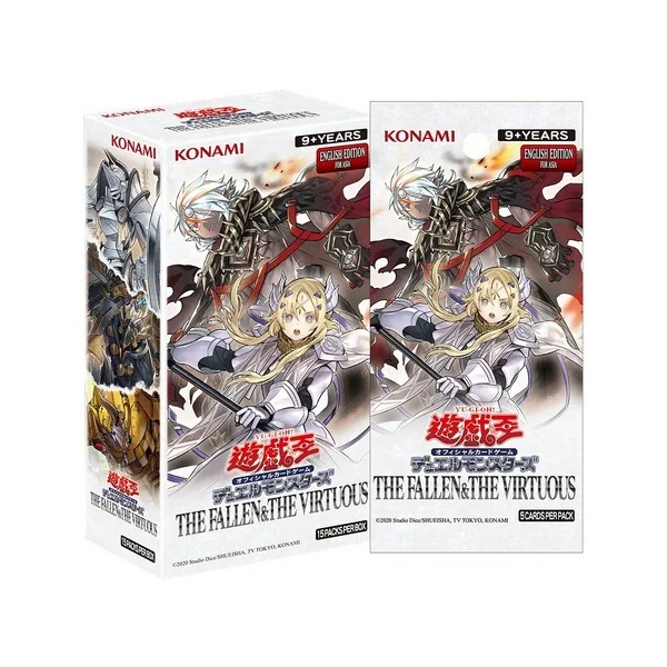 Konami Yu-Gi-Oh! Asia English The Fallen & The Virtuous (TFTV-AE) แบบกล่อง (15 ซอง) 4988602179224 (การ์ดยูกิ) Konami Yu-Gi-Oh! Asia English The Fallen & The Virtuous (TFTV-AE) แบบกล่อง (15 ซอง) 4988602179224 (การ์ดยูกิ)