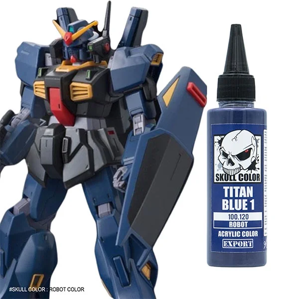 Skull Color 100.120 Titan Blue 1 60 ml [Robot] 8853100904004 (สี)