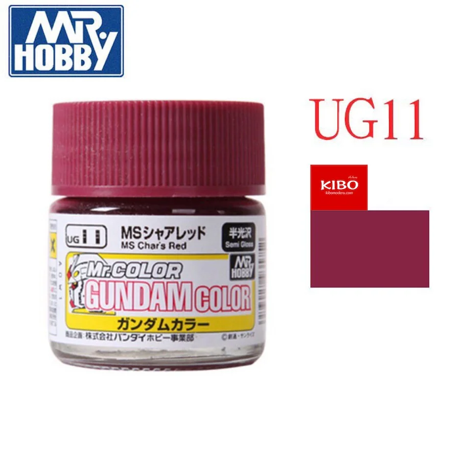 Mr.Hobby Mr.Gundam Color UG11 MS Char Red 4973028935752 (สี)