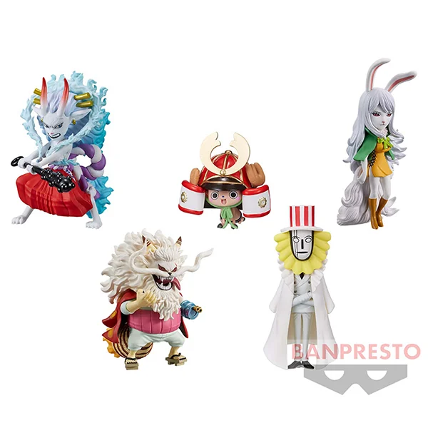 Banpresto (ครบ Set 5 กล่อง) WCF One Piece World Collectable Figure - Wanokuni Onigashima 7 4983164880885 (Figure)
