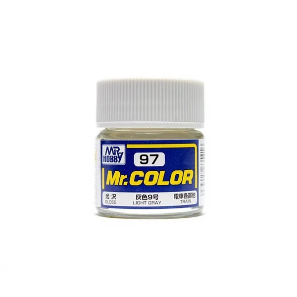 Mr.Hobby Mr.Color C97 Light Gray Gloss (10ml) 4973028635416 (สี) Mr.Hobby Mr.Color C97 Light Gray Gloss (10ml) 4973028635416 (สี)