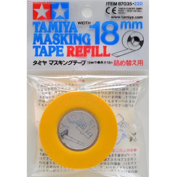 Tamiya 87035 Masking Tape 18 mm 4950344870356 4950344076765 (Tool) Tamiya 87035 Masking Tape 18 mm 4950344870356 4950344076765 (Tool)