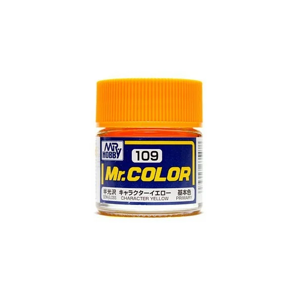 Mr.Hobby Mr.Color C109 Character Yellow Semi-Gloss (10ml) 4973028635478 (สี)