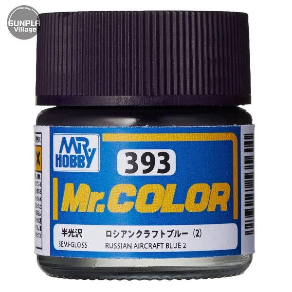 Mr.Hobby Mr.Color C393 Russian Aircraft Blue 2 Semi-Gloss 4973028736878 (สี) Mr.Hobby Mr.Color C393 Russian Aircraft Blue 2 Semi-Gloss 4973028736878 (สี)
