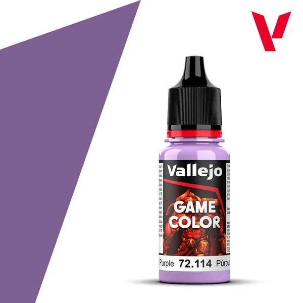 Vallejo Game Color 72.114 Lustful Purple 18 ml 8429551721141 (สี) Vallejo Game Color 72.114 Lustful Purple 18 ml 8429551721141 (สี)