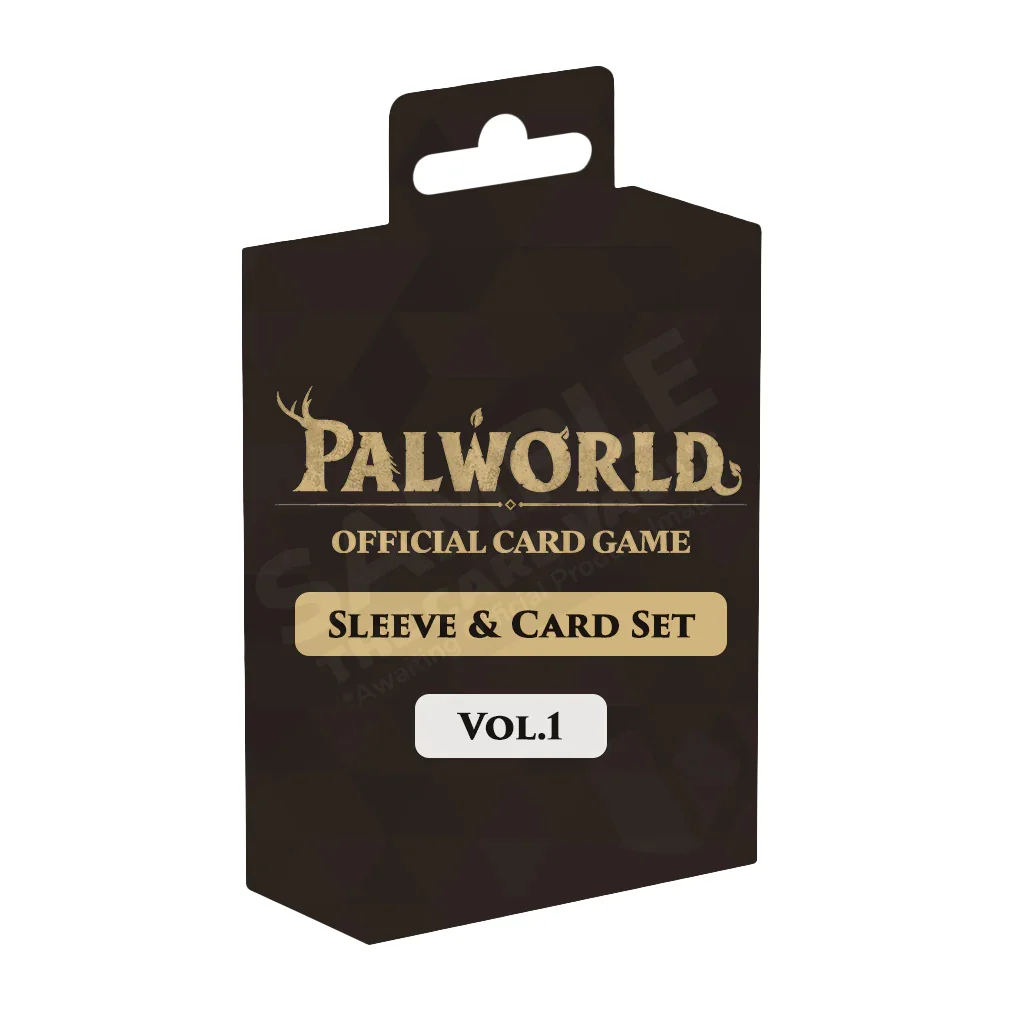 [Pre Order 02/10/2569] Bushiroad Palworld Card Game Sleeve & Card Set Vol.1 (การ์ด)