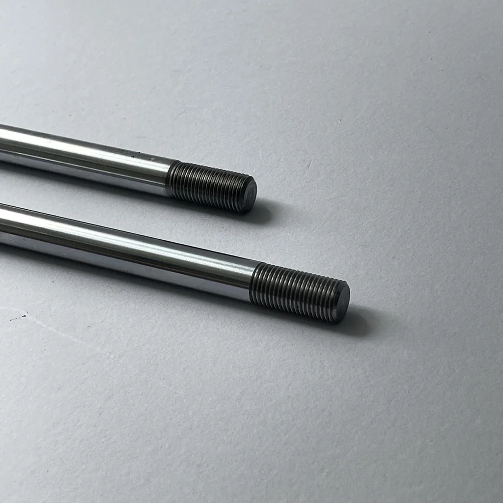 แกนโช้ค YSS 12mm ยาว108/130/135/140/145/150/155/165mm (ราคาต่ออัน)Material : S45C HC