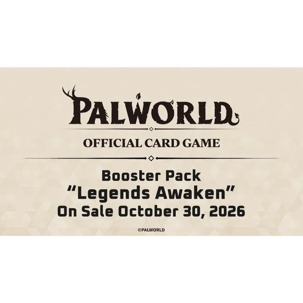 [Pre Order 30/10/2569] Bushiroad Palworld Card Game Booster Box BP02 Legends Awaken (การ์ด)