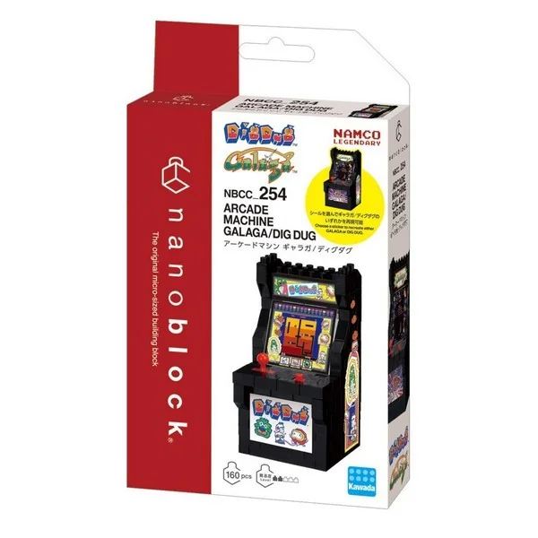 Kawada nanoblock NBCC_254 Arcade Machine Galaga/Dig Dug 4972825234457 (นาโนบล็อค) Kawada nanoblock NBCC_254 Arcade Machine Galaga/Dig Dug 4972825234457 (นาโนบล็อค)