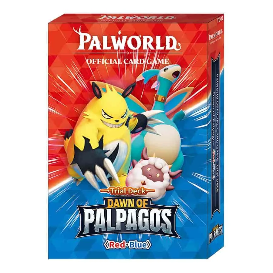 Bushiroad Palworld Card Game Trial Deck TD01 Dawn of Palpagos Red Blue 1st Edition 8885021122847 (การ์ด) Bushiroad Palworld Card Game Trial Deck TD01 Dawn of Palpagos Red Blue 1st Edition 8885021122847 (การ์ด)