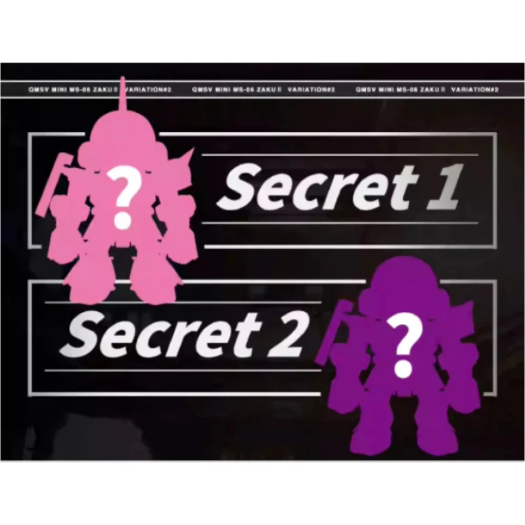 Bandai (สุ่ม 1 / จาก 8 แบบ) QMSV MINI Zaku II Variation #2 6974913232589 (Figure) Bandai (สุ่ม 1 / จาก 8 แบบ) QMSV MINI Zaku II Variation #2 6974913232589 (Figure)