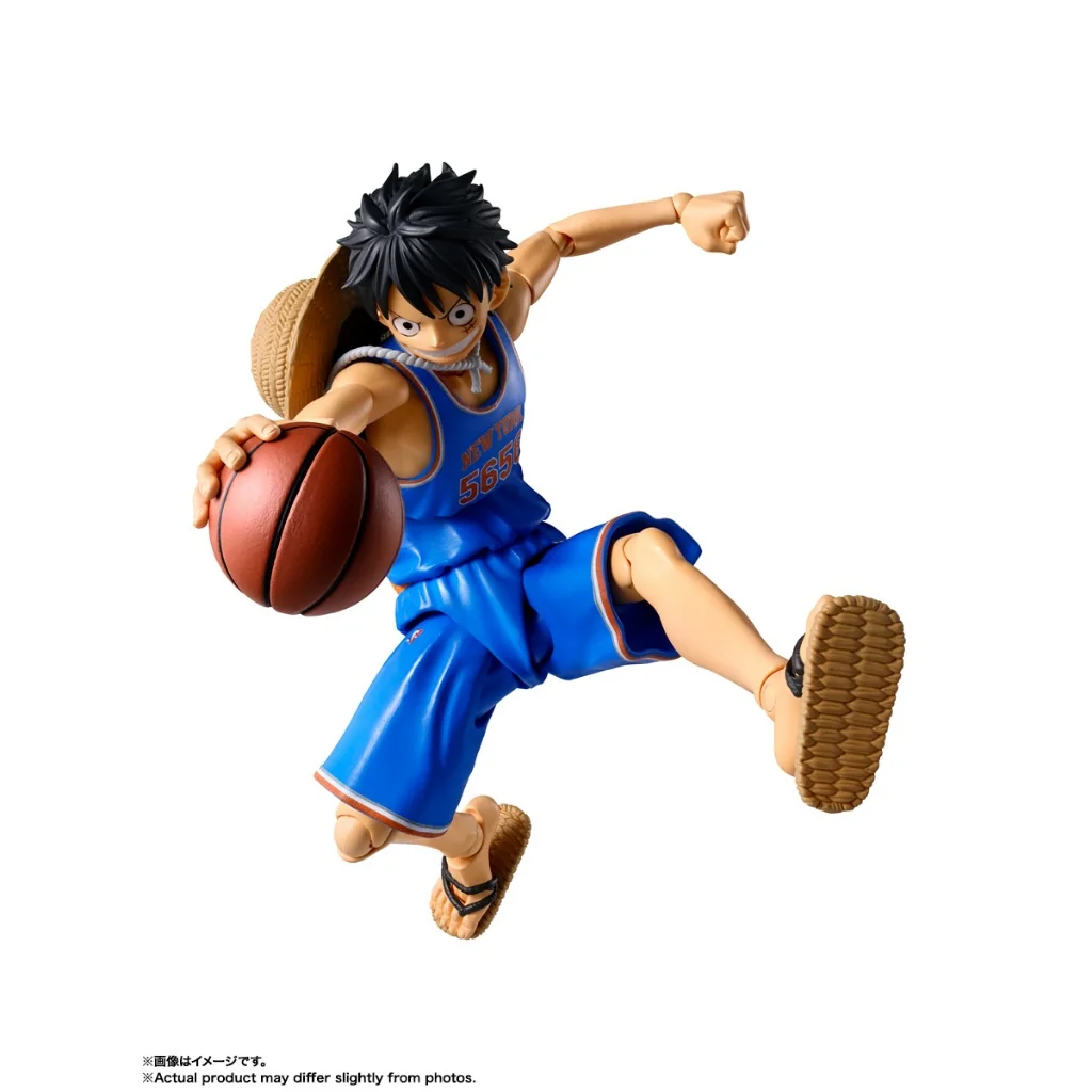 [Pre Order 11/2569] Bandai S.H.Figuarts One Piece x NBA Monkey D. Luffy New York Knicks Ver (Action Figure)