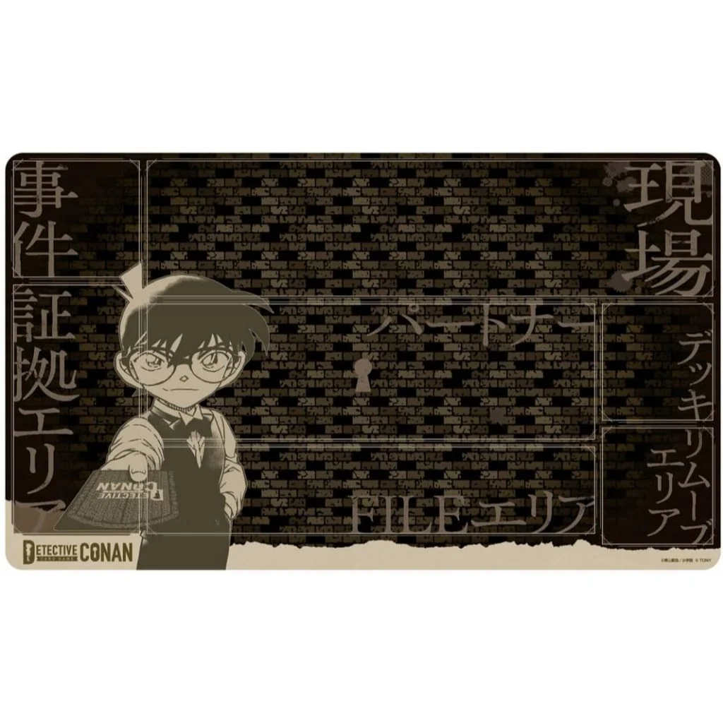 Takara Tomy Detective Conan TCG Rubber Playmat Gameplay Version 4904810996156 (การ์ด)