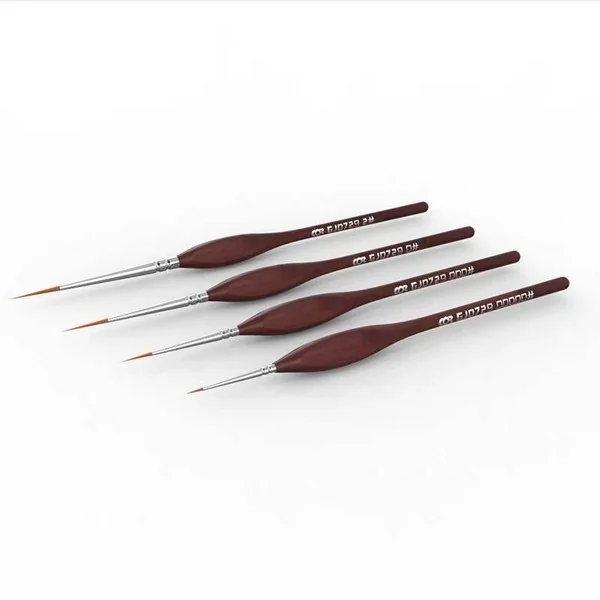 Paint Brushes GJ0729 ชุดพู่กัน 4 ด้าม ปลายแหลมเล็ก CBR0023 (Tool) Paint Brushes GJ0729 ชุดพู่กัน 4 ด้าม ปลายแหลมเล็ก CBR0023 (Tool)