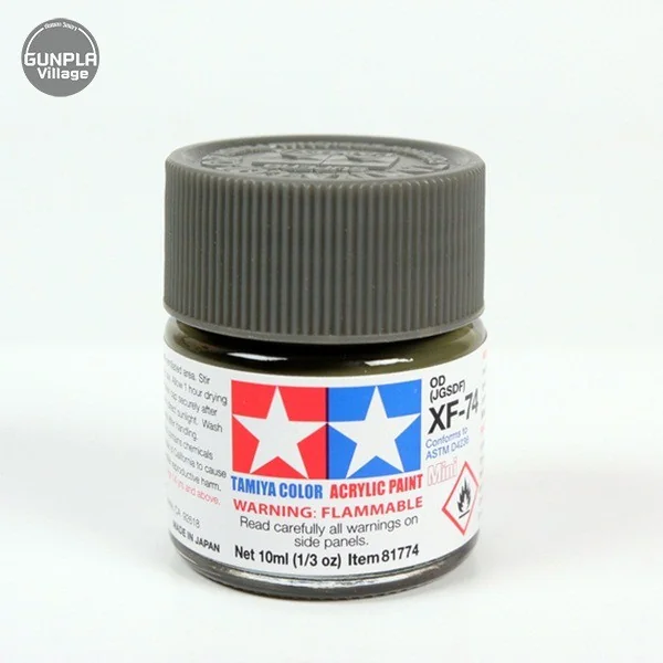 Tamiya 81774 Acrylic Mini XF-74 Olive Drab 45073908 (สี) Tamiya 81774 Acrylic Mini XF-74 Olive Drab 45073908 (สี)