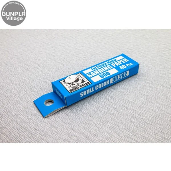 SKull Color 30.202 Sanding Paper 600 (40 Pcs) SC30202SP600 (Tool) SKull Color 30.202 Sanding Paper 600 (40 Pcs) SC30202SP600 (Tool)