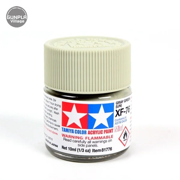 Tamiya 81776 Acrylic Mini XF-76 Gray-Green 45073922 (สี) Tamiya 81776 Acrylic Mini XF-76 Gray-Green 45073922 (สี)