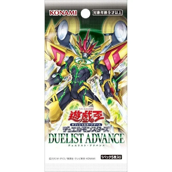 Konami Yu-Gi-Oh! Duel Monsters Duelist Advance (DUAD-JP) แบบกล่อง (30 ซอง) 4988602178333 (การ์ดยูกิ)