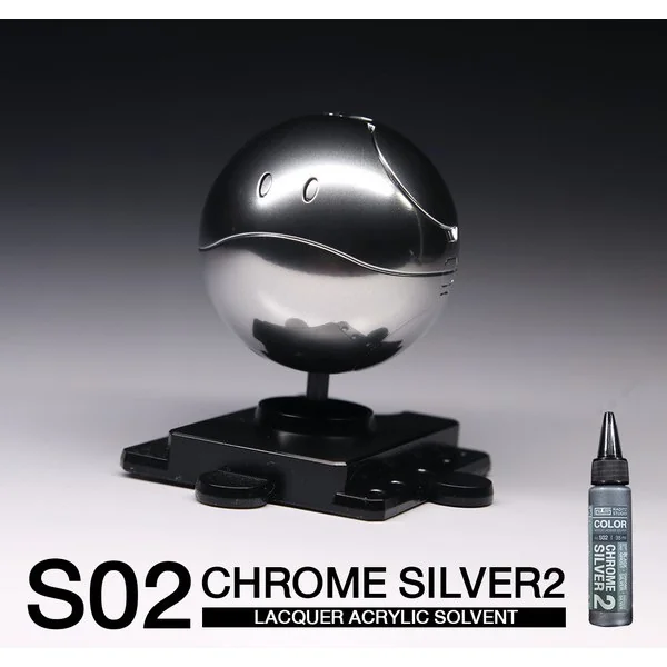Raditz Studio RS S02 Chrome Silver 2 35 ml (Chrome Series) 8858878300028 (สี) Raditz Studio RS S02 Chrome Silver 2 35 ml (Chrome Series) 8858878300028 (สี)